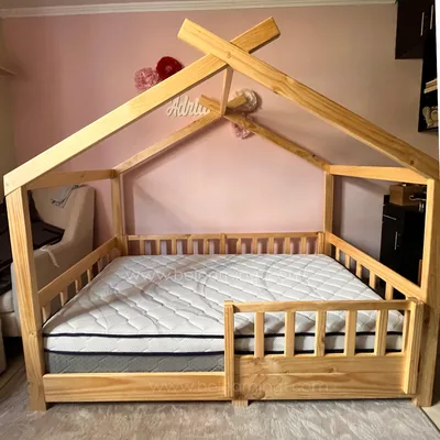 Cama Casita de Sueños (Con barandas)