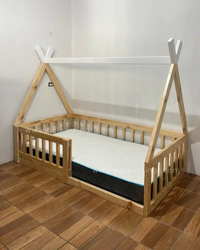 Cama Tipi con corral