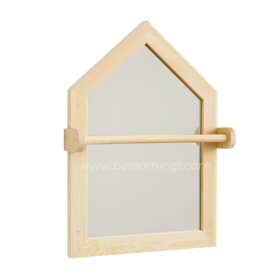 Espejo Montessori -Tipo casita