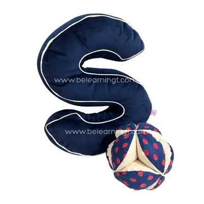 Huggy Letter + pelota montessori