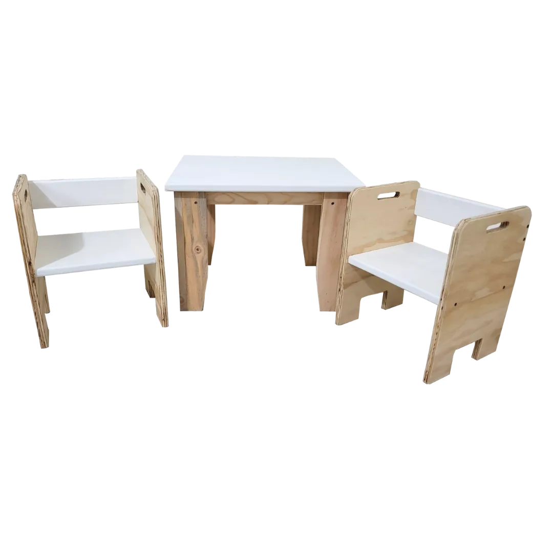 Mesa de Juegos + 2 Sillas