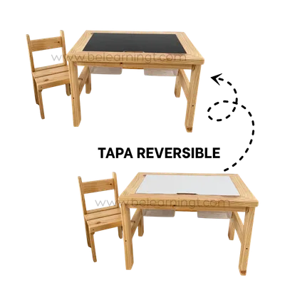 Mesa Sensorial Clásica + Silla