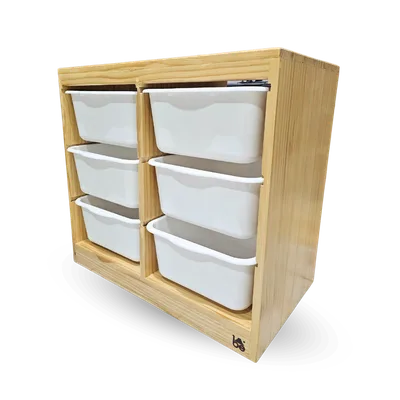 Organizador de 6 cajas