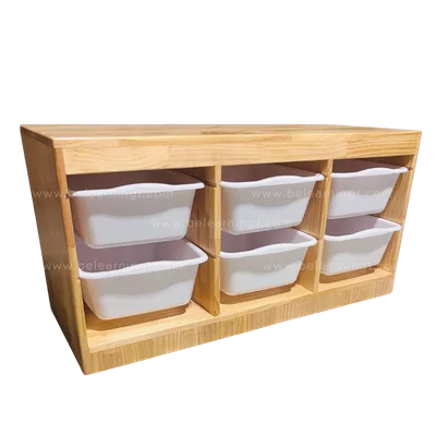 Organizador de 6 cajas